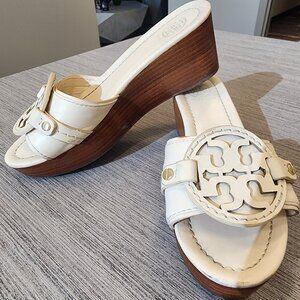 Tory Burch Selma Slide Beige/Off White Sandal